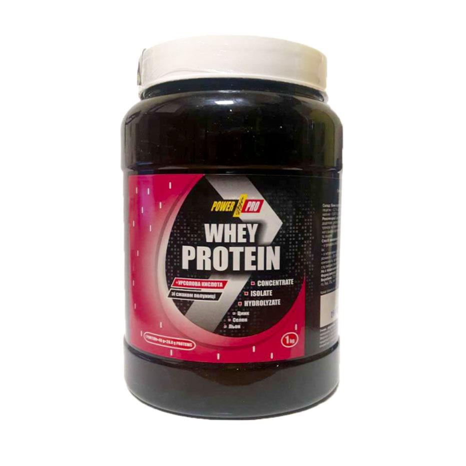 Протеїн Power Pro Whey 1 кг Полуниця (102V5140)