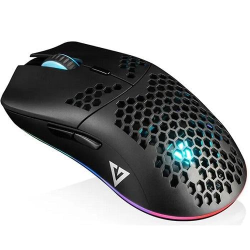 Мышка проводная Modecom Shinobi 3327 Volcano игровая 5200dpi 6кн черная - фото 2