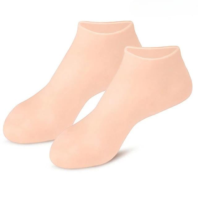 Носки силиконовые для увлажнения и ухода за кожей ног Носки силиконовые для увлажнения и ухода за кожей ног