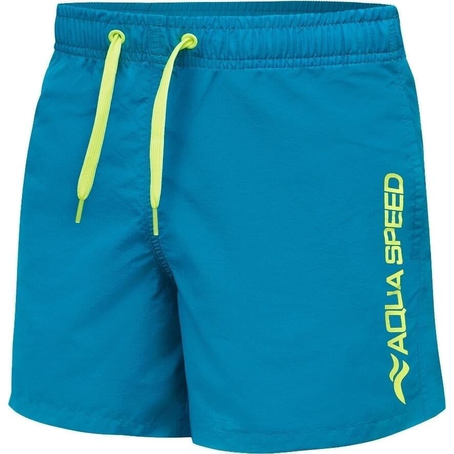 Шорты пляжные детские Aqua Speed ​​OWEN JUNIOR 140-152 см Голубовато-лаймовый (750-02)