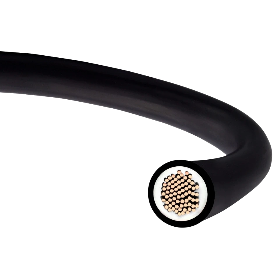 Кабель для сонячних панелей H1Z2Z2-K 1x 6 NKK бухта 50 м Чорний (2983448166) Кабель для сонячних панелей H1Z2Z2-K 1x 6 NKK бухта 50 м Чорний (2983448166)