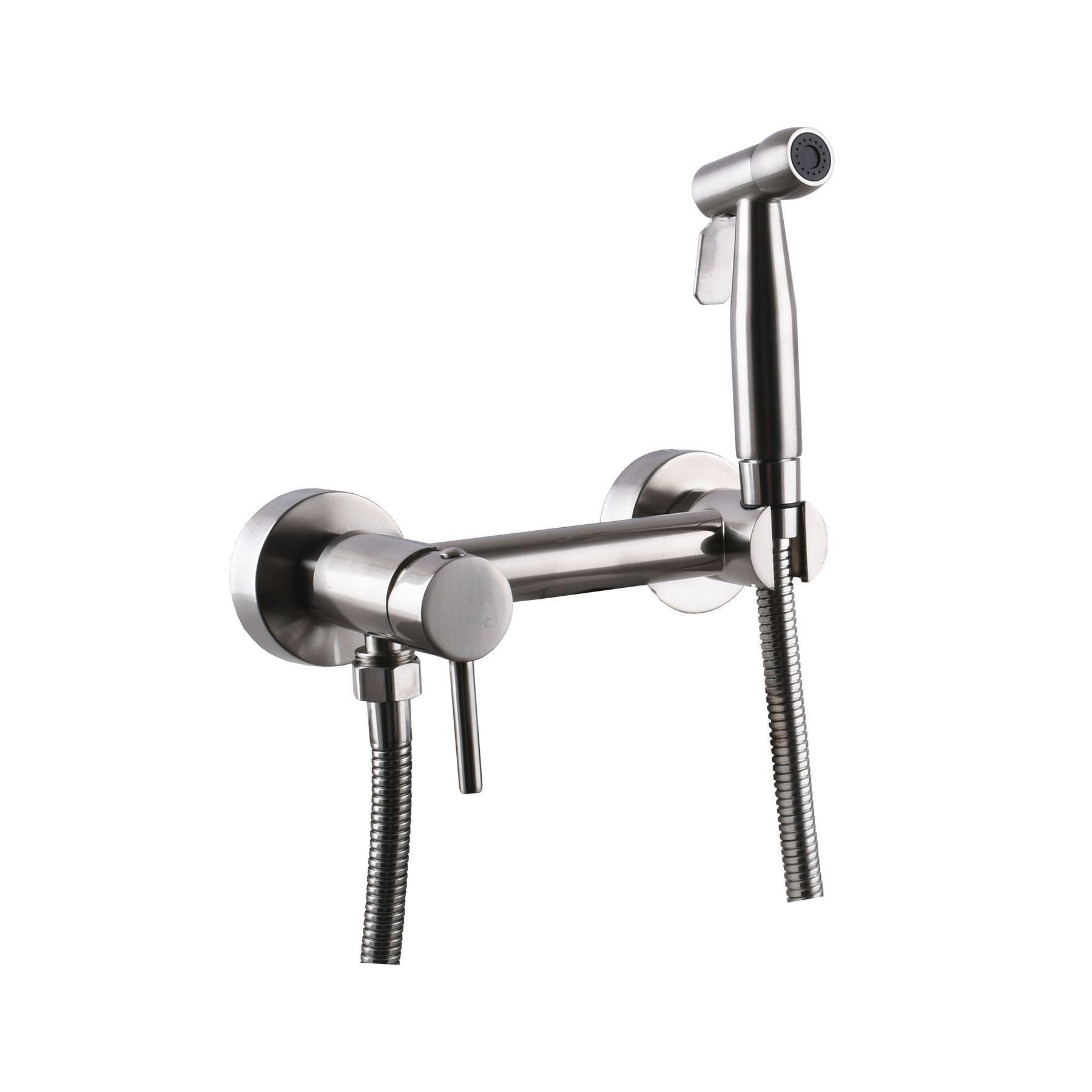 Смеситель GLux GLN-6SS-106MIX гигиенический Сатин (22017) Смеситель GLux GLN-6SS-106MIX гигиенический Сатин (22017)