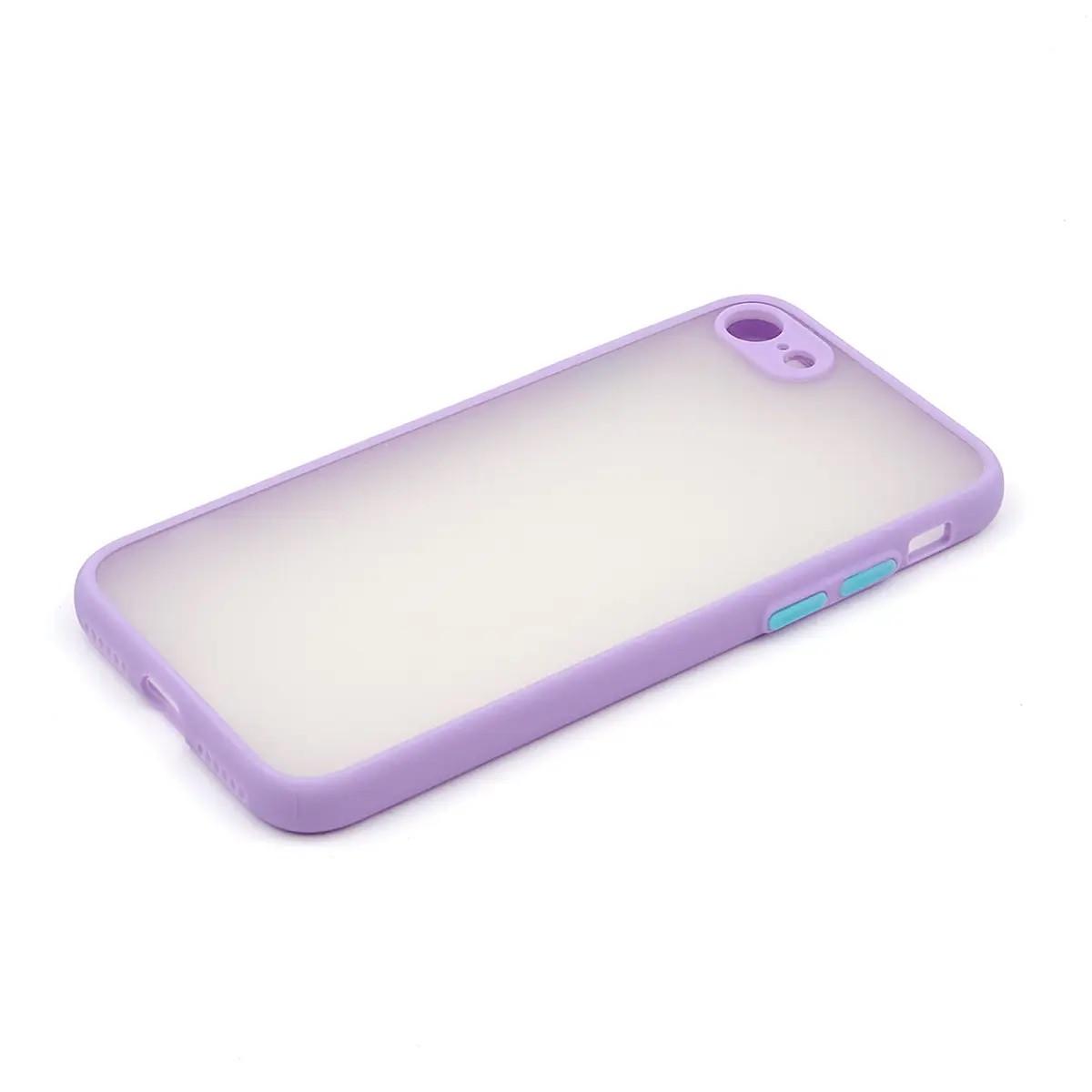 Силиконовый Чехол Накладка Avenger Totu Series Separate Camera Для iPhone 7/8/SE 2020 Purple Силиконовый Чехол Накладка Avenger Totu Series Separate Camera Для iPhone 7/8/SE 2020 Purple