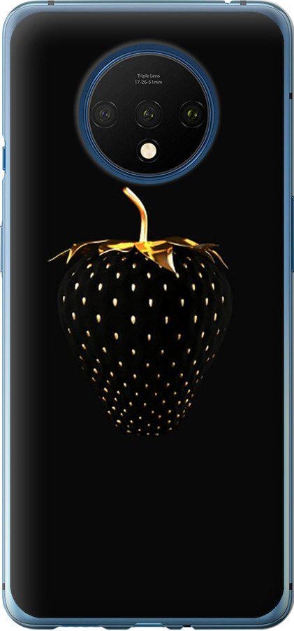 Чехол на OnePlus 7T Черная клубника (3585u-1809-42517)