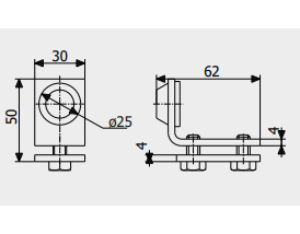 Упор Roll Grand СТРИКС С для підвісних систем/механізмів і воріт - фото 2