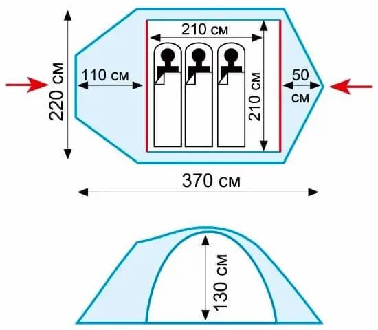 Намет Tramp Lair 3 v2 (UTRT-039) - фото 12 Намет Tramp Lair 3 v2 (UTRT-039) - фото 12