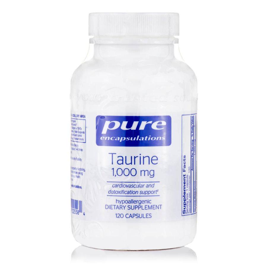 Аминокислота Pure Encapsulations Taurine 1000 мг 120 капс. (8088)