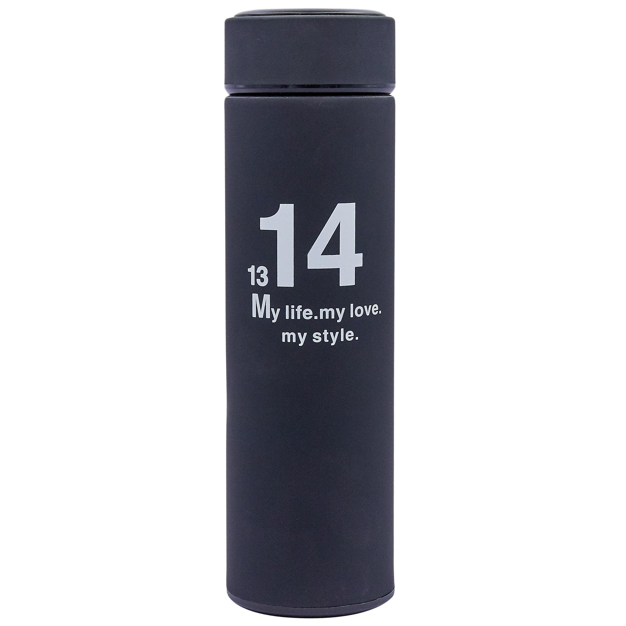 Термос SP-Sport 13,14 My life, my love, 52 Love 450 мл Черный (D-014-BK)