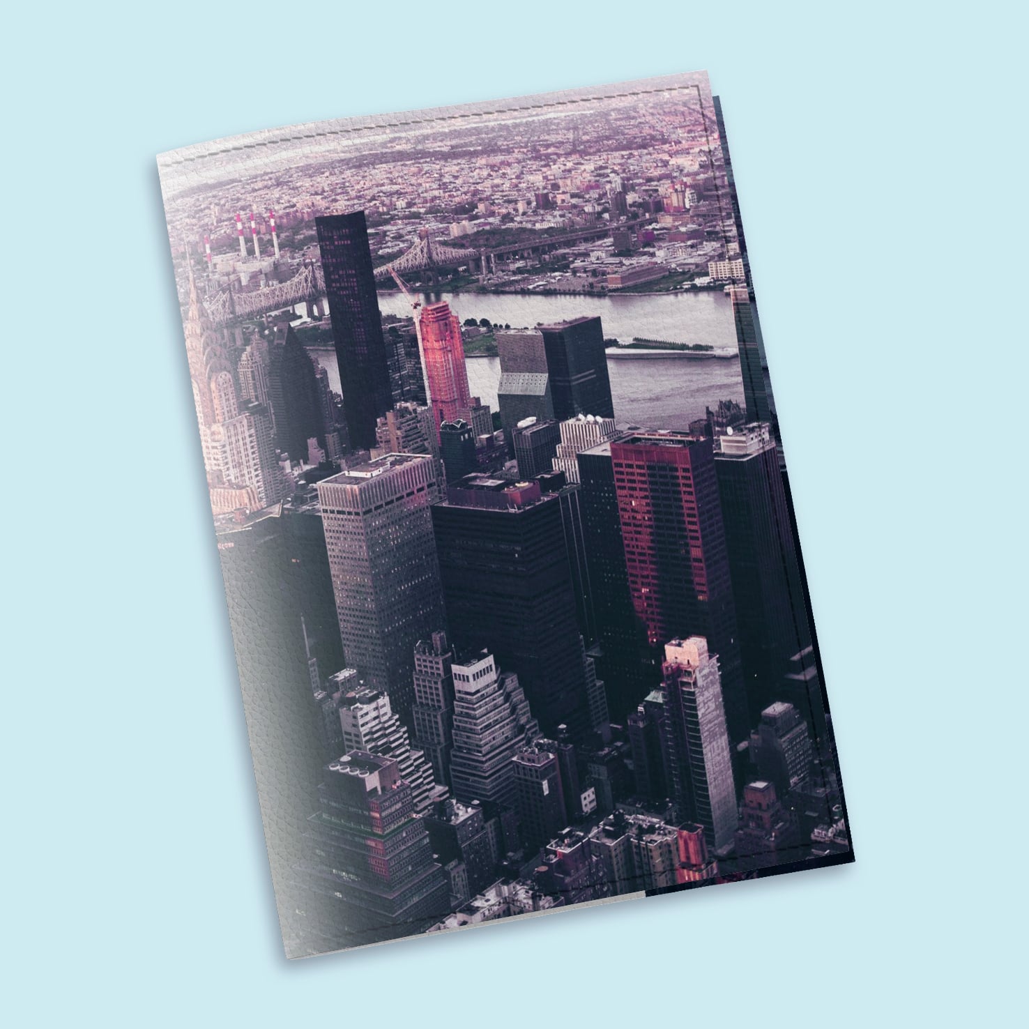 Обложка на паспорт The cover Нью Йорк 9,6x13,3 см (902005)
