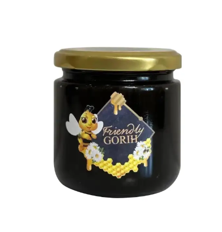 Мед гречневый урожай 2024 г 280 г 200 мл