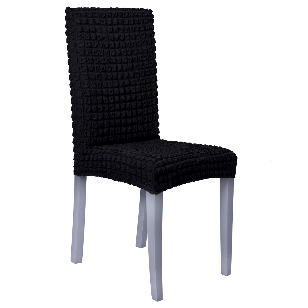 Еврочехол Эко-Комфорт на стул со спинкой Черный