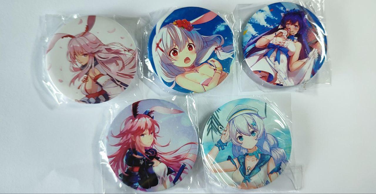 Набор значков аниме 58 мм в Набор значков аниме 58 мм в