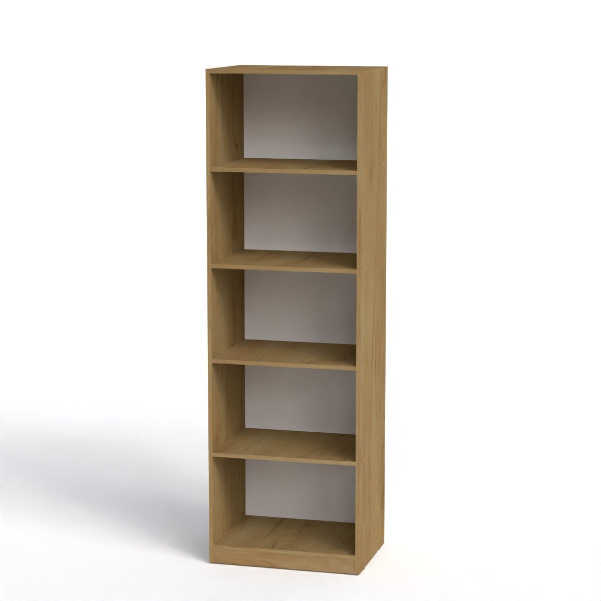 Стеллаж книжный Компанит КШ 1 61,2х44,8х195 см Дуб крафт золотой (66f00bd7e46f9163b526291a)