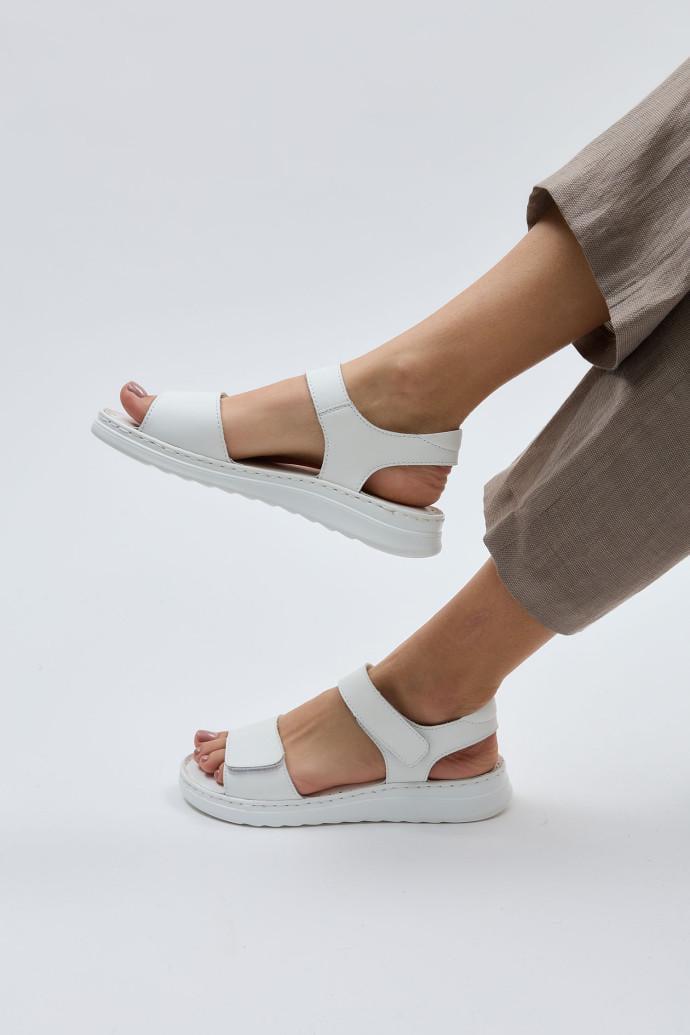 Босоножки женские LONZA кожаные р. 36 Белый (198388) Босоножки женские LONZA кожаные р. 36 Белый (198388)