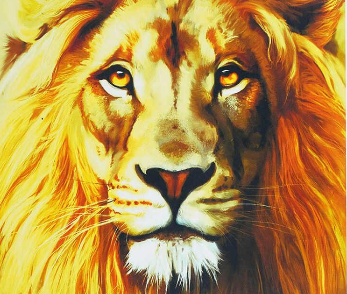Картина за номерами TK Group 30384 30 Король джунглів 30х40 см (123857)