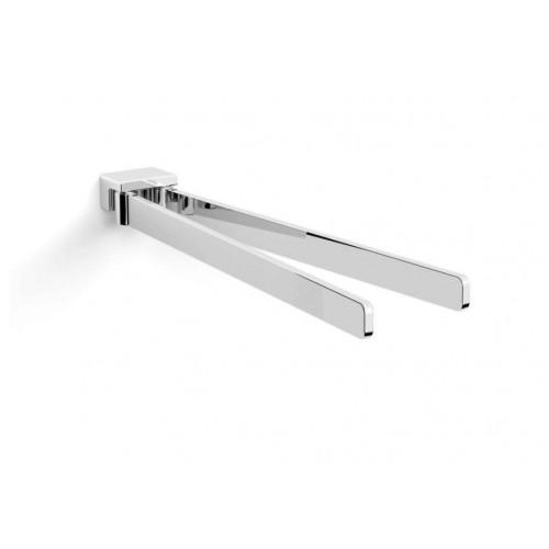 Тримач для рушника подвійний Stella Next 08.155 37 см Хром (76836)