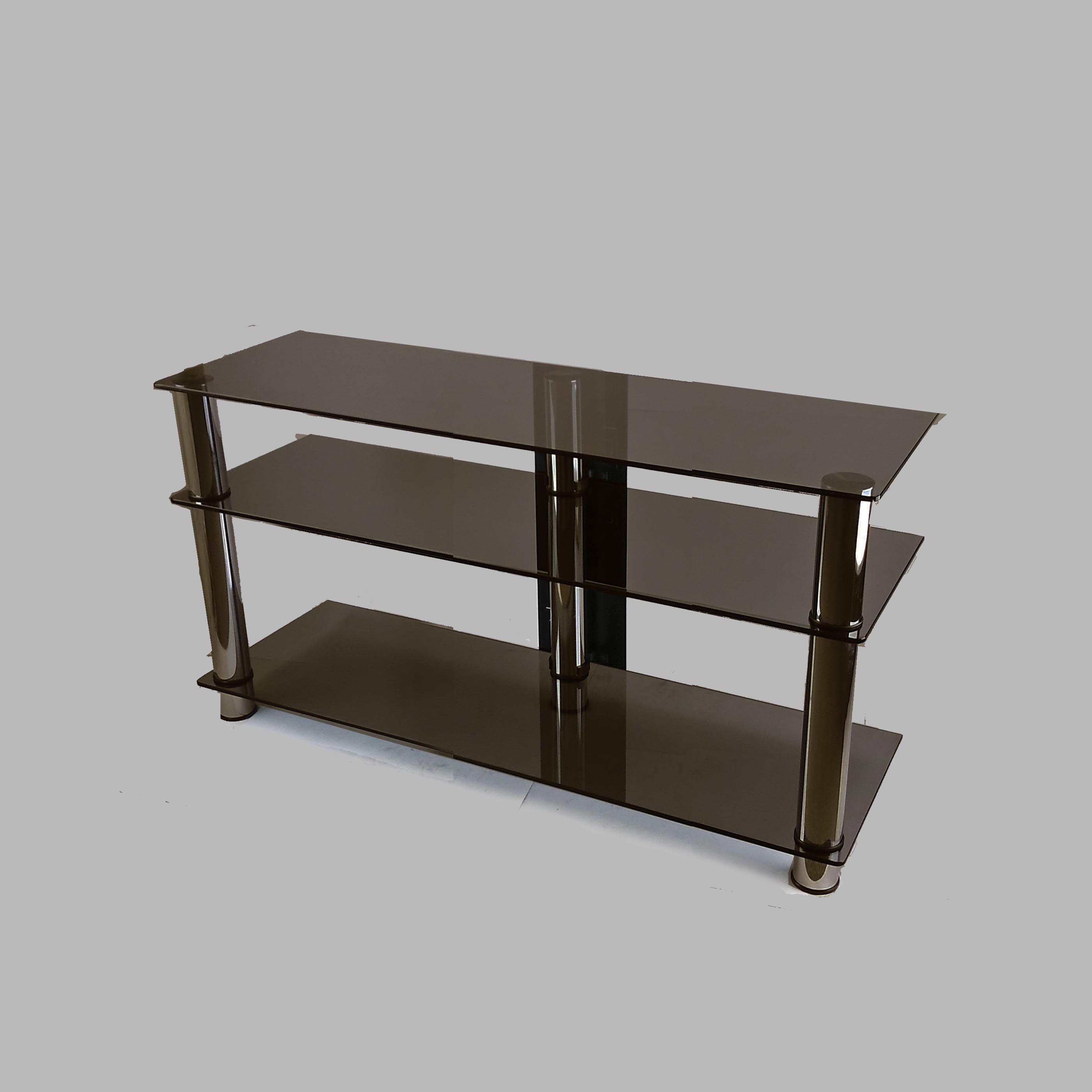 Тумба под телевизор Commus Аскет new bronza Сhr 20-47" 1100х350х569 мм Коричневый/Хром (622210073) - фото 2 Тумба под телевизор Commus Аскет new bronza Сhr 20-47" 1100х350х569 мм Коричневый/Хром (622210073) - фото 2