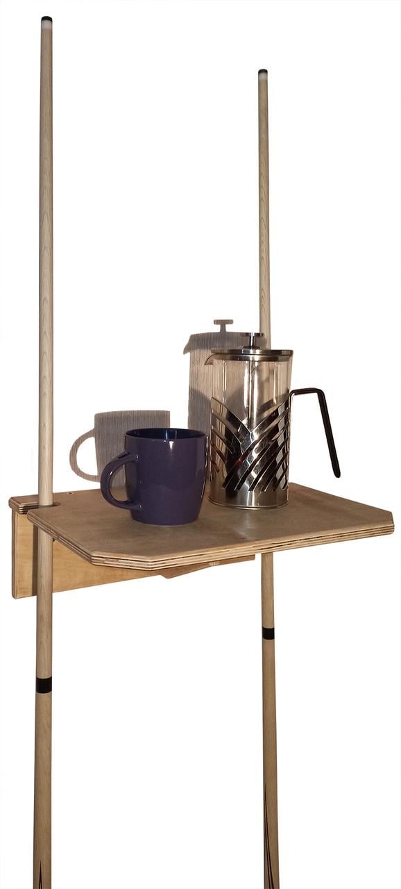 Полиця-столик настінна Billiard-Prime Бежевий