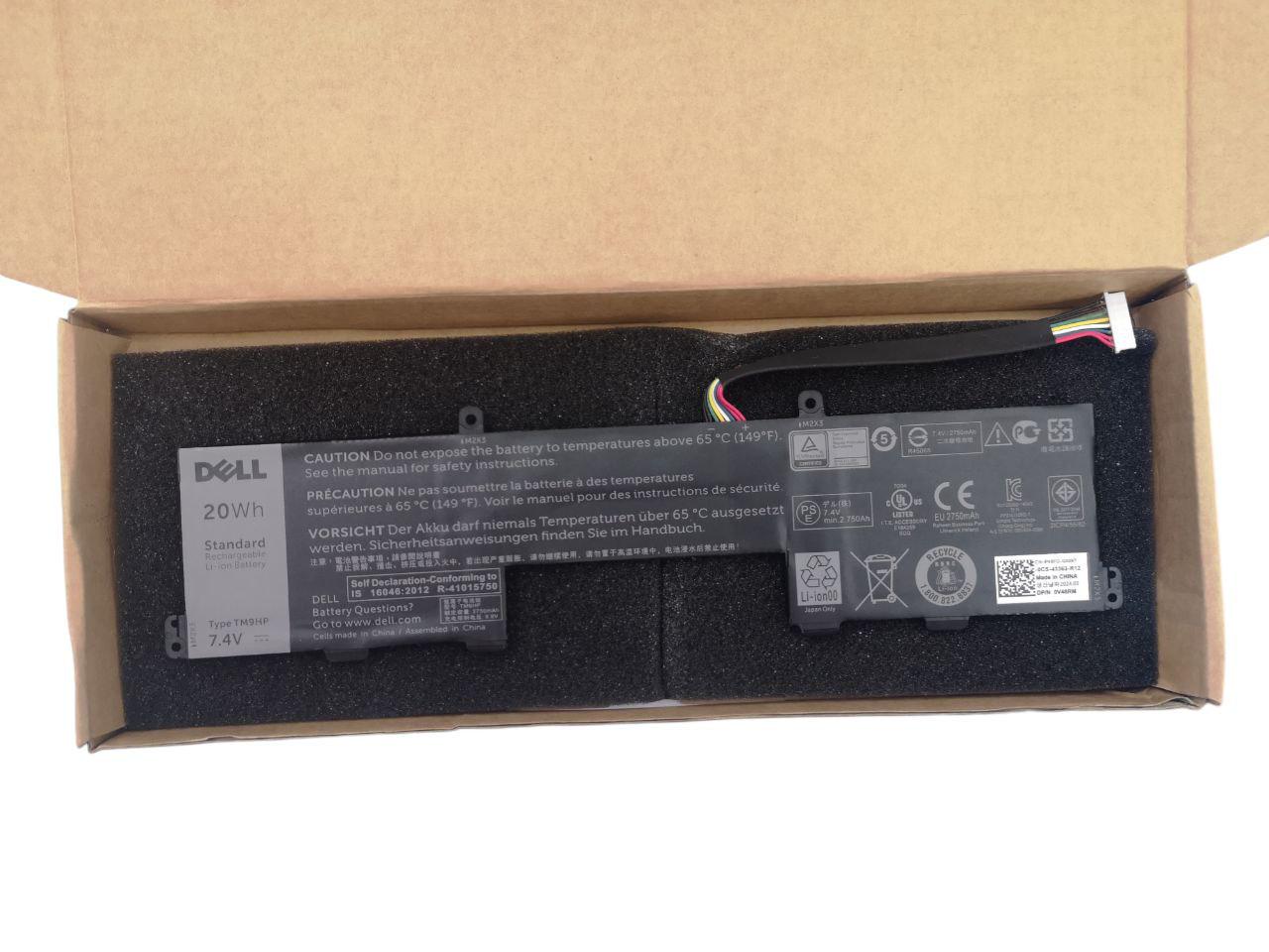 Акумулятор для Dell Latitude 13 7350/7000/TM9HP/FRVYX для клавіатурного блоку 2750 mAh 20Wh (22369728)