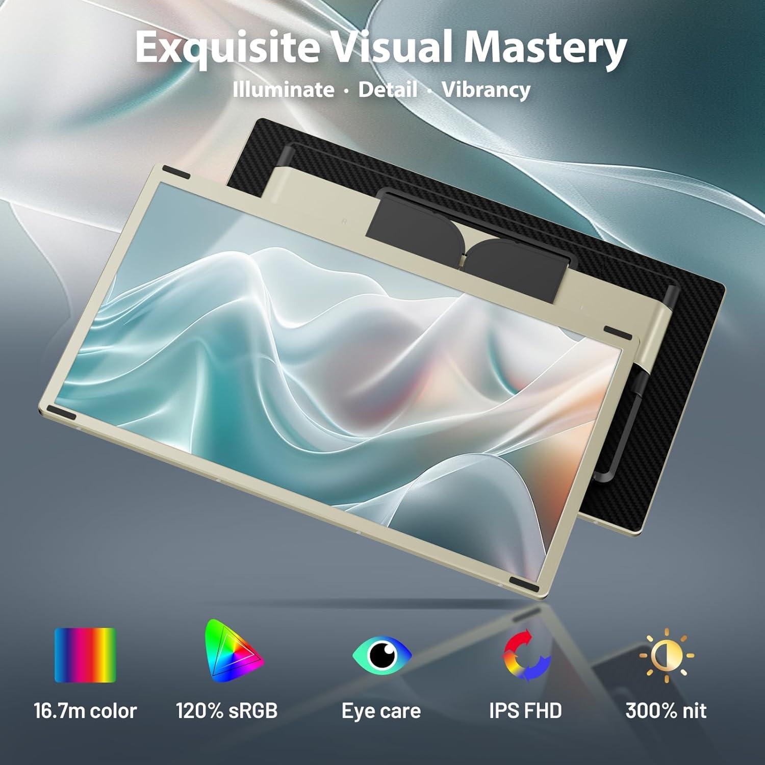 Монітори для ноутбуків FHD 1080P 15,6" обертається на 90-235 ° для Wins/Mac/Chrome Клас енергоефективності A - фото 6