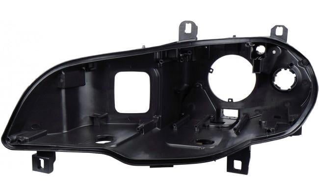 Корпус фары AMS BMW X5 E70 Xenon 2010-2013 рестайлинг (левый)
