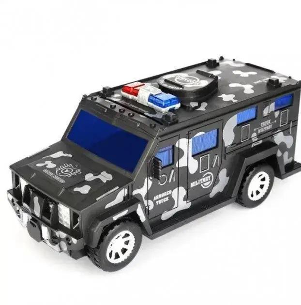 Копилка-сейф детская военная машинка Камуфляж (2125361024)