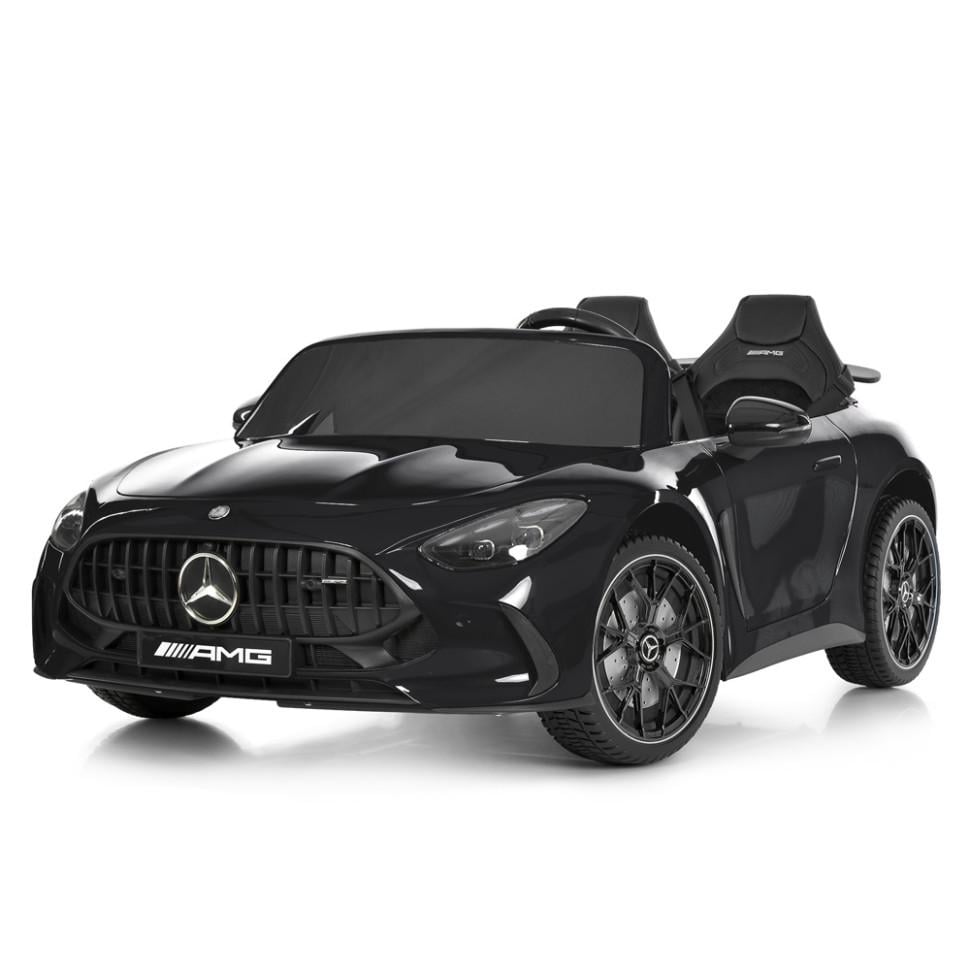 Детский электрический автомобиль Bambi Mercedes-Benz 24V двухместный до 50 кг Черный (DE-169-E-922)
