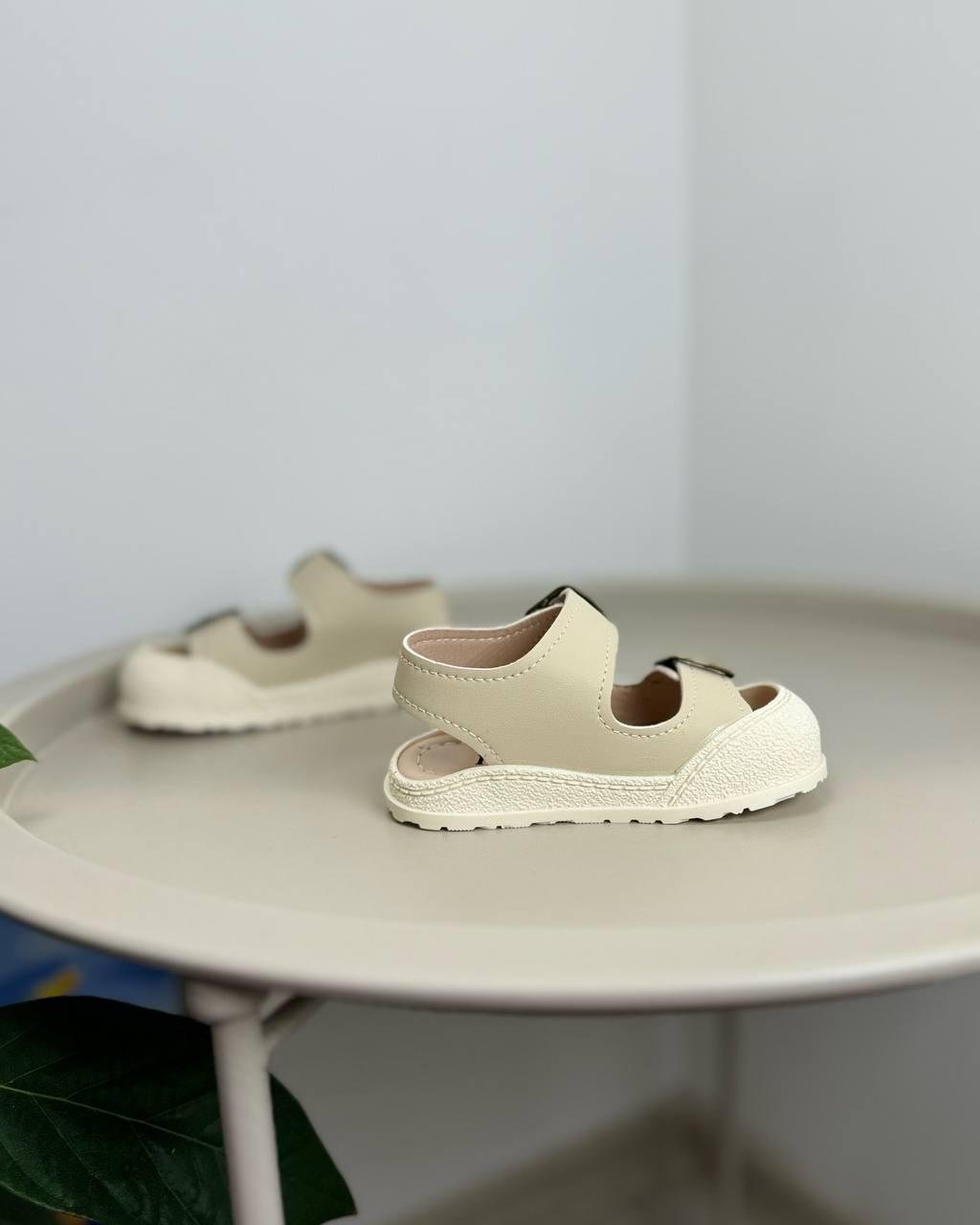 Босоножки детские р. 19 Бежевый (1344) - фото 2