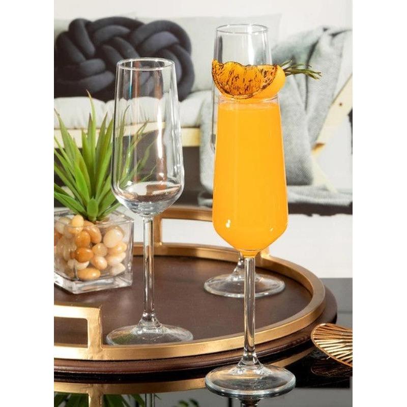 Набор бокалов для шампанского Pasabahce Allegra 440079-2 195 мл 2 шт. (116334) - фото 2 Набор бокалов для шампанского Pasabahce Allegra 440079-2 195 мл 2 шт. (116334) - фото 2