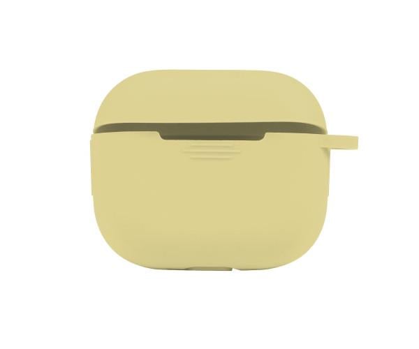 Чехол Silicone Case with hook для Airpods 3 Crem Yellow