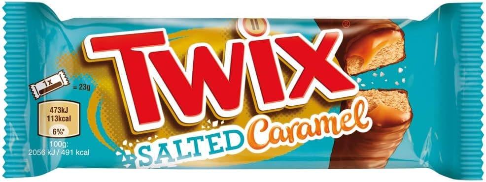Шоколадный батончик Twix Salted Caramel 46 г