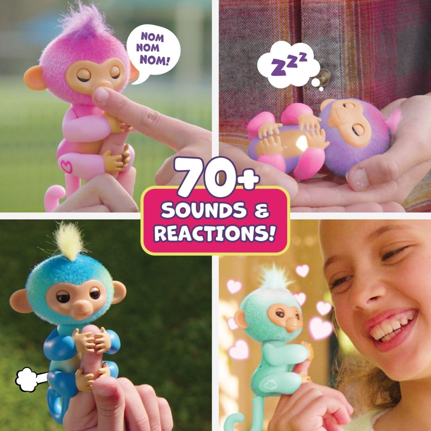 Интерактивная обезьянка WowWee Interactive Baby Monkey Harmony - фото 4