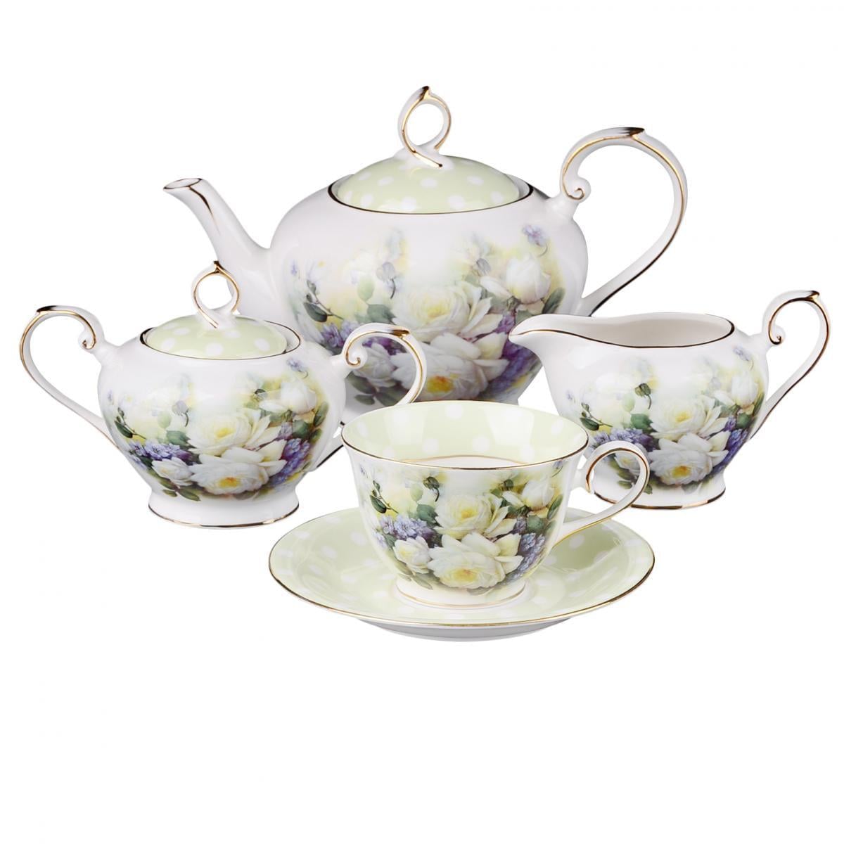 Чайный сервиз NP42SETTEA на 6 персон 17 предметов (H26-007) Чайный сервиз NP42SETTEA на 6 персон 17 предметов (H26-007)