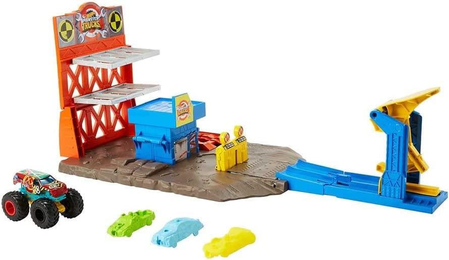 Набор игровой Hot Wheels Monster Trucks Blast Station (HFB12) - фото 7