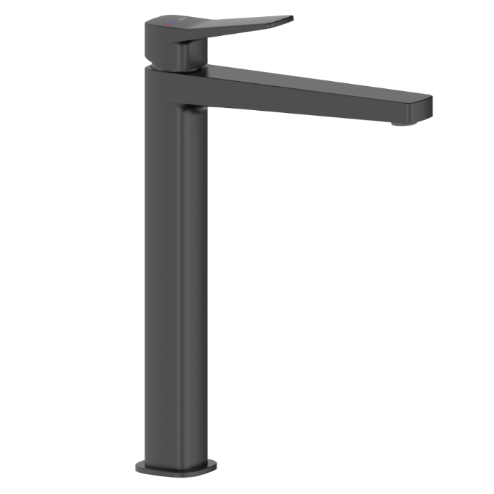 Смеситель для умывальника KFA Armatura Malaga однорычажный с донным клапаном Черный (4522-712-81)