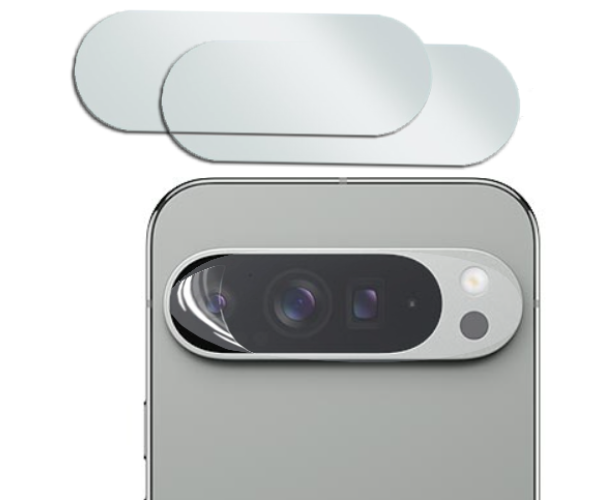 Противоударная гидрогелевая пленка Hydrogel Film для Google Pixel 9 Pro XL на камеру 6 шт, Transparent