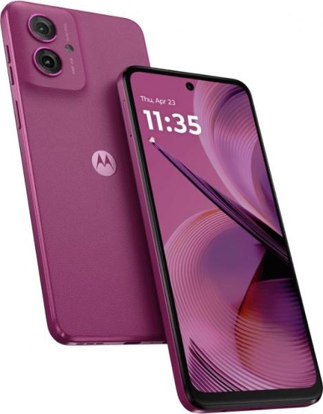 Смартфон Motorola Moto G55 8/256GB Twilight Purple (PB5U0011RS) - фото 4
