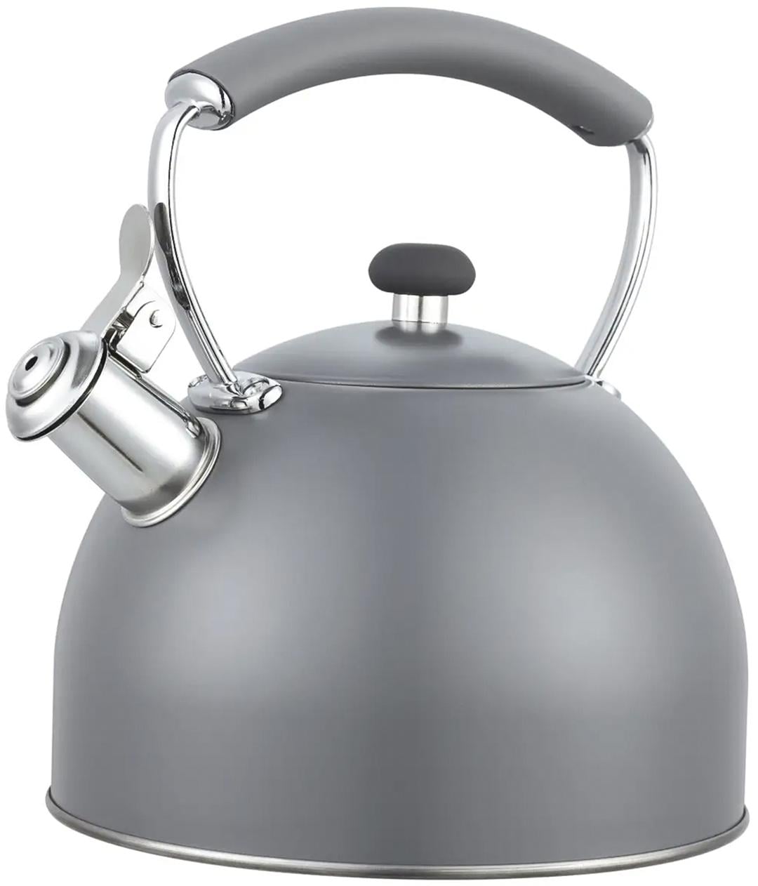 Чайник Gusto Грей со свистком 2,8 л (GT-1419-28)