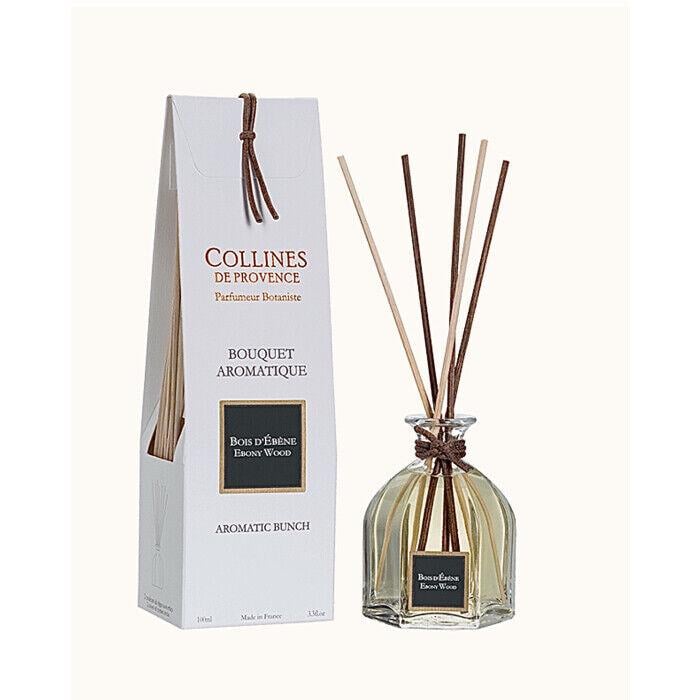 Аромадифузор для приміщень Ebony Wood (Ебенове дерево) Collines de Provence, 100 мл