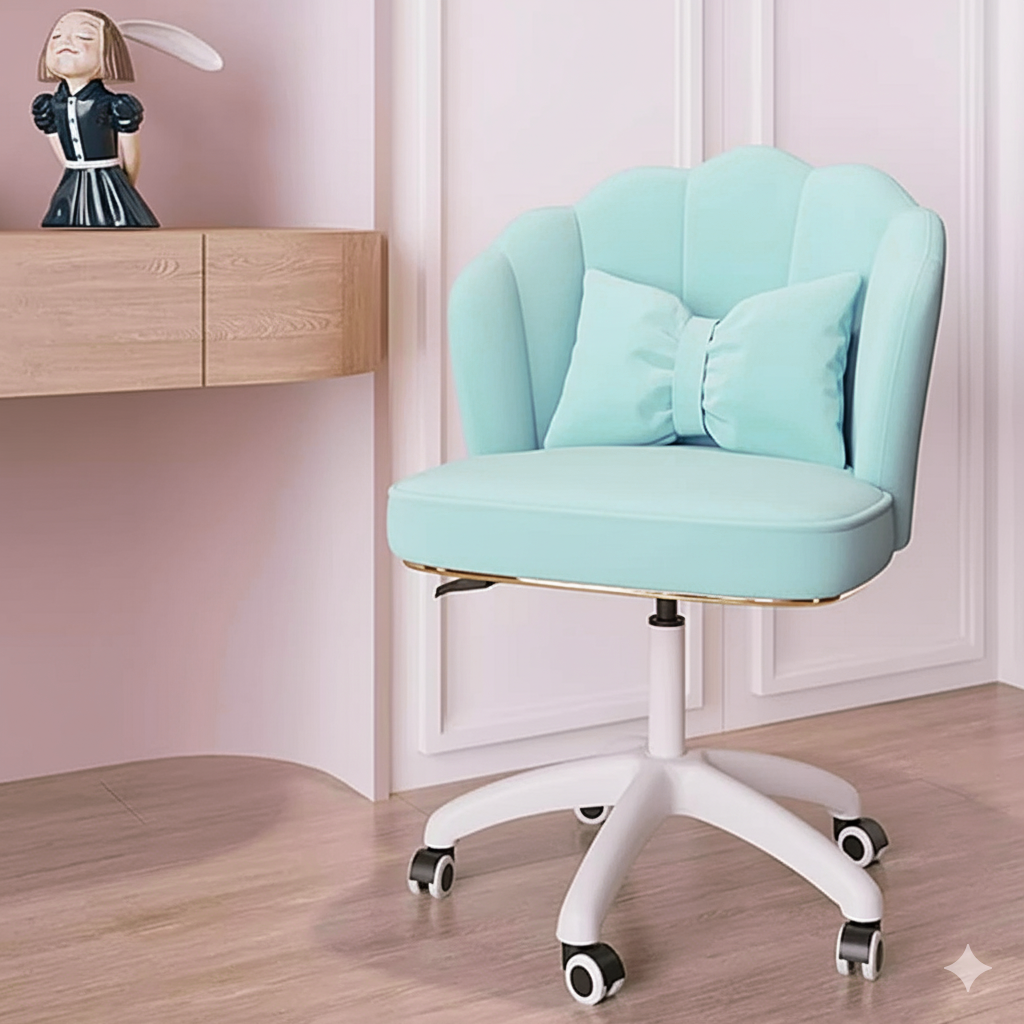 Крісло дитяче обертове JUST SIT BUENO вельвет Синій (30653369) - фото 2 Крісло дитяче обертове JUST SIT BUENO вельвет Синій (30653369) - фото 2