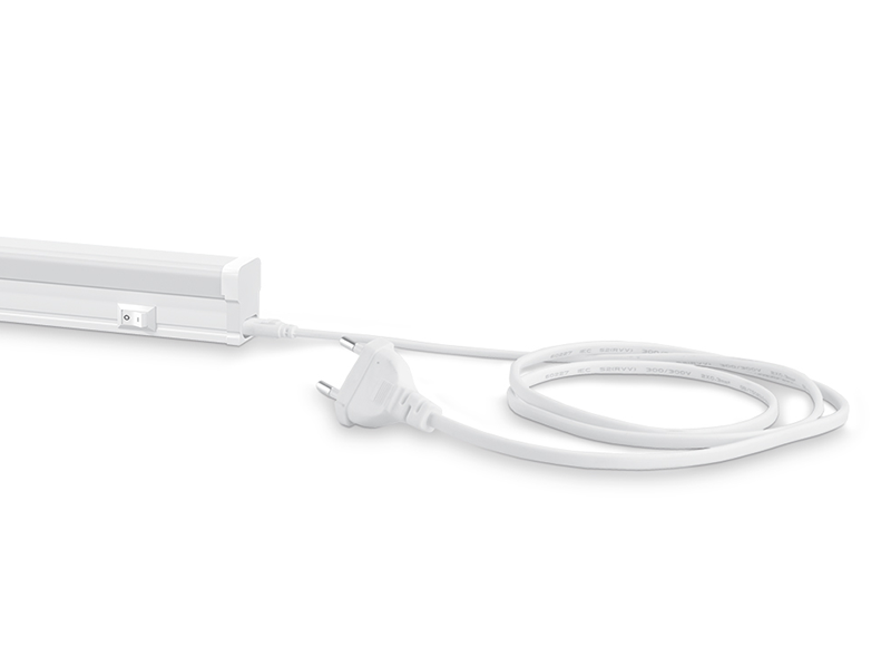 Світлодіодний світильник лінійний TITANUM Т5 10W 0,6 м 5000К 220V Білий (TL-T5-10065) - фото 3 Світлодіодний світильник лінійний TITANUM Т5 10W 0,6 м 5000К 220V Білий (TL-T5-10065) - фото 3