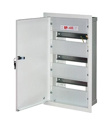 Щит розподільний E.NEXT e.mbox.RP-48 48 модулів IP30 вбудований металевий 600х385х125 мм (RP-48)