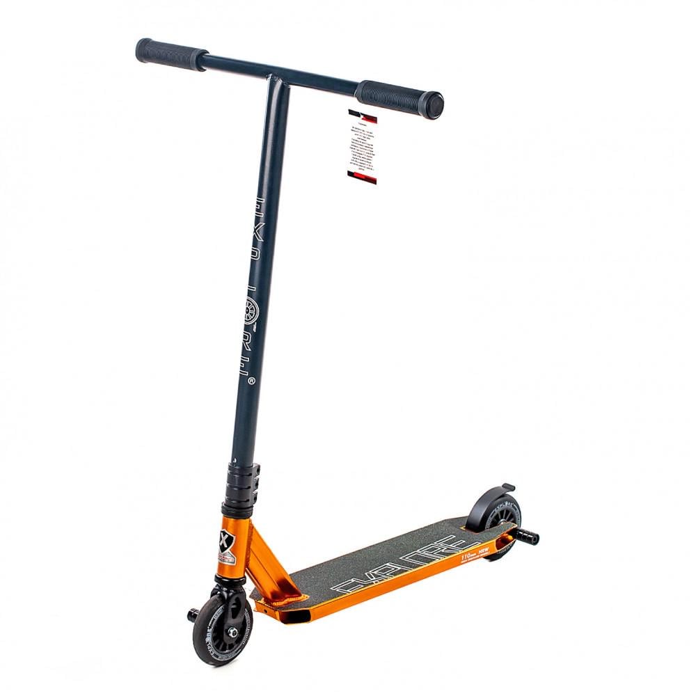 Самокат трюковый Explore Pescara FV II с пегами Золотистый