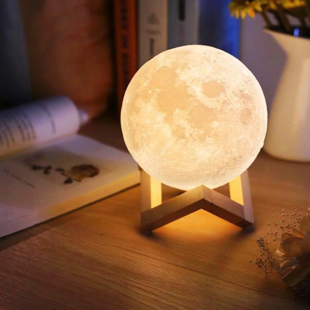 Светильник-ночник 3D Moon - фото 3