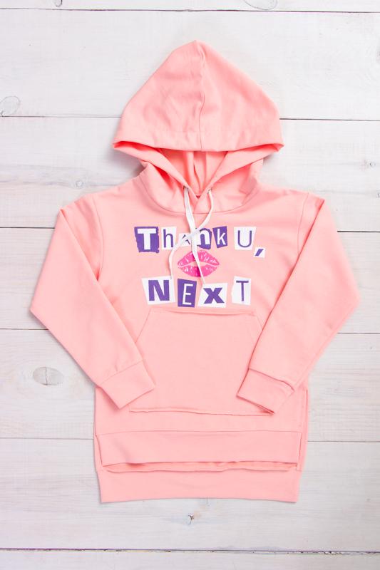 Худі для дівчинки Носи своє 122 см Рожевий (6161-057-33-5-v24)