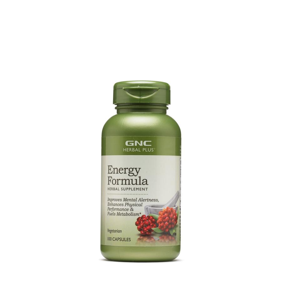 Натуральная добавка GNC Herbal Plus Energy Formula 100 капс. (520)