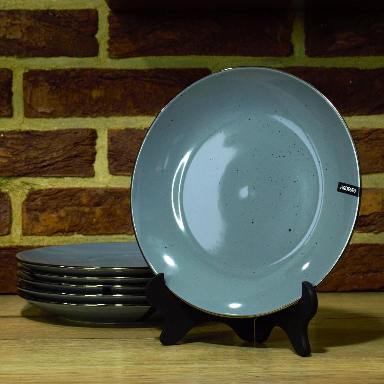 Сервиз столовый Ardesto bagheria 21 Gray - фото 3 Сервиз столовый Ardesto bagheria 21 Gray - фото 3