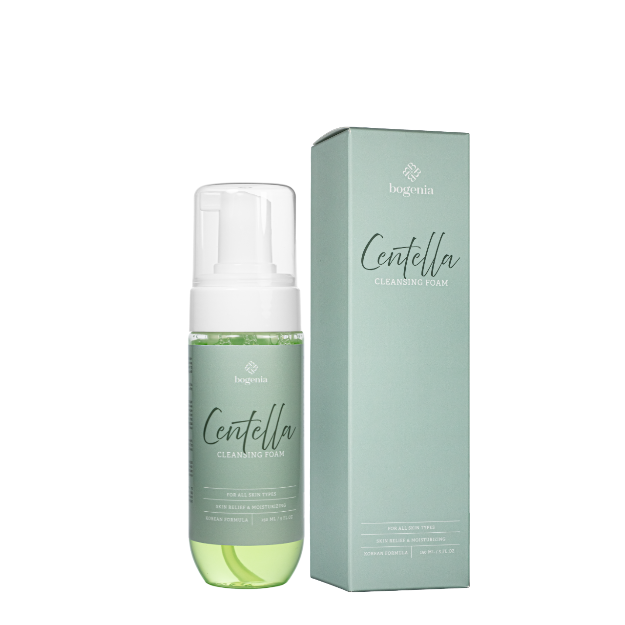 Пенка для умывания Bogenia Centella BG421001 с центелой увлажняющая 150 мл