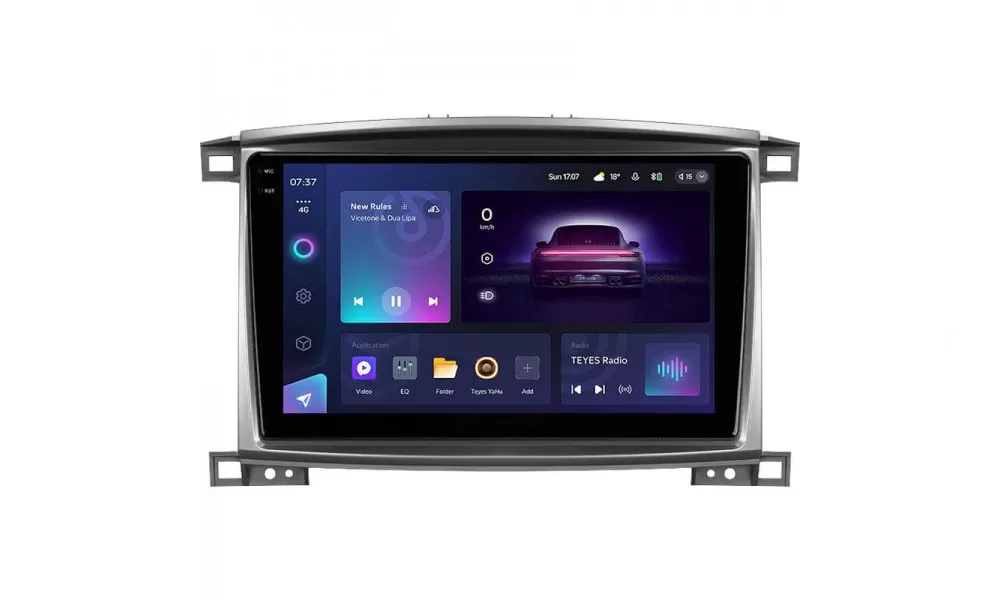 Штатная магнитола Teyes CC3 4+64 Gb Toyota Land Cruiser LC 100-B 2002-2007 (B) 10" 2k