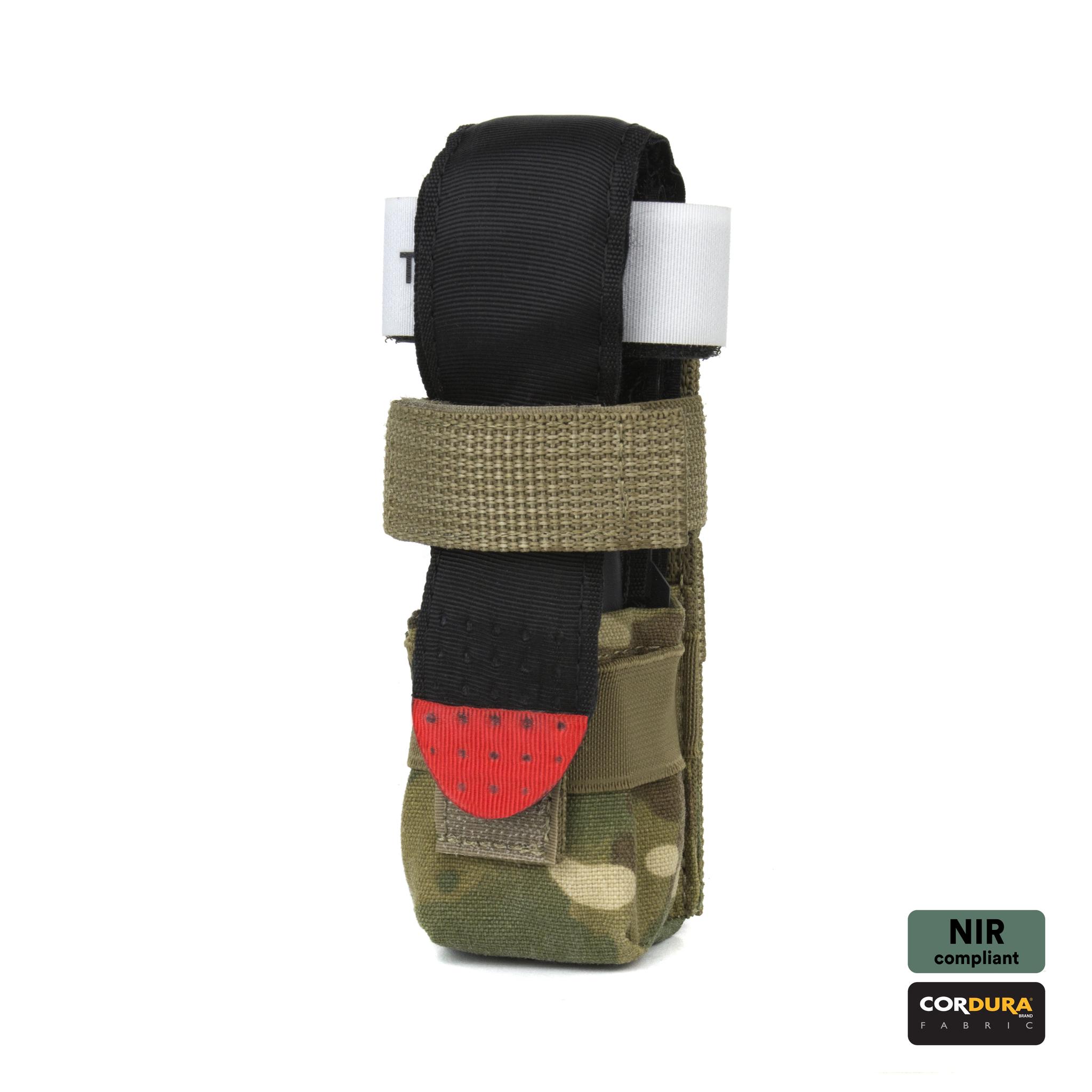 Підсумок для турнікету Dozen Hemostatic Tourniquet Pouch Multicam - фото 5 Підсумок для турнікету Dozen Hemostatic Tourniquet Pouch Multicam - фото 5